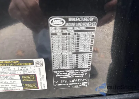 2023 Land Rover Range Rover Sport Se from USA, damaged, VIN SAL1P9EU4PA135253